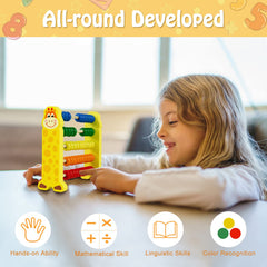 Sealive giraffe counters design to engage preschool learners during counting play.