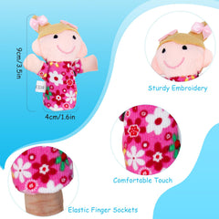 Sealive grandparents-parents puppets to support family role-play and bonding.