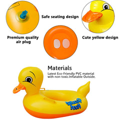 Sealive duck float inflated to 80-90% for safety and control.