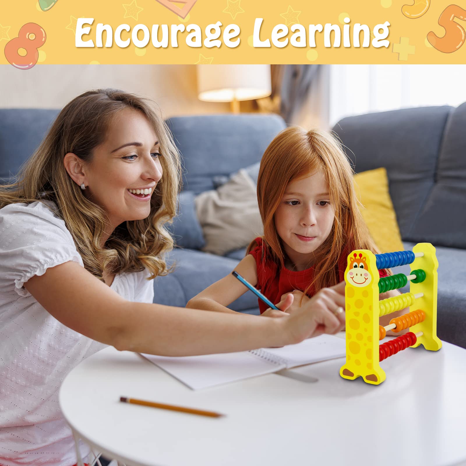 Sealive portable abacus easy to carry for learning on the go.
