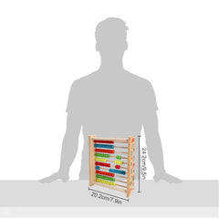 Sealive safe, non-toxic wood fosters calm counting sessions.