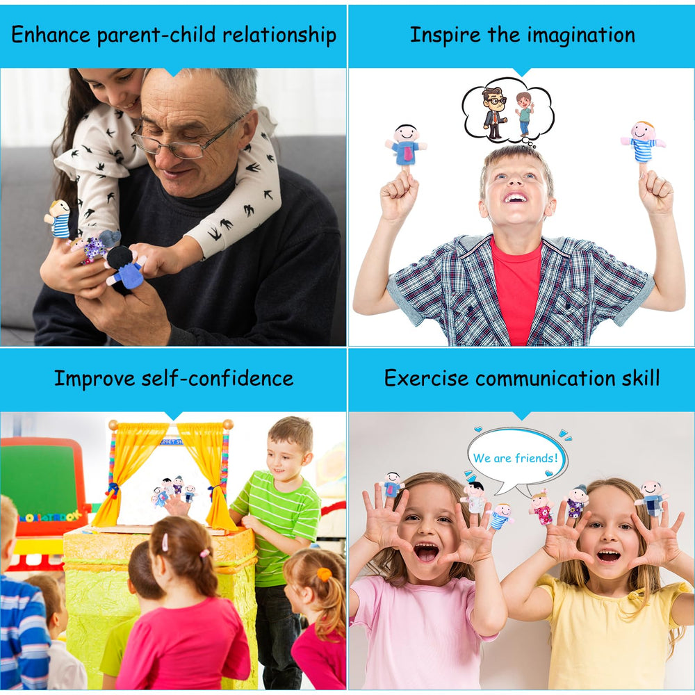 Sealive soft velvet cotton puppets offering a safe, comfortable play experience.