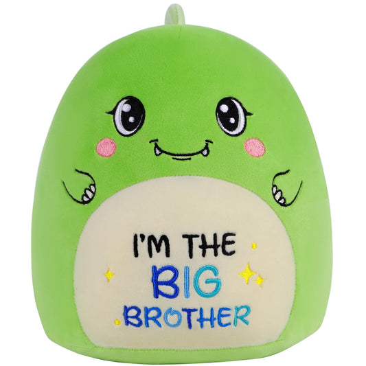 SEAOPOP Big Brother Dinosaur plush front view for cuddling