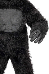 Seasons Boys Gorilla Costume jumpsuit with faux fur for a soft jungle look
