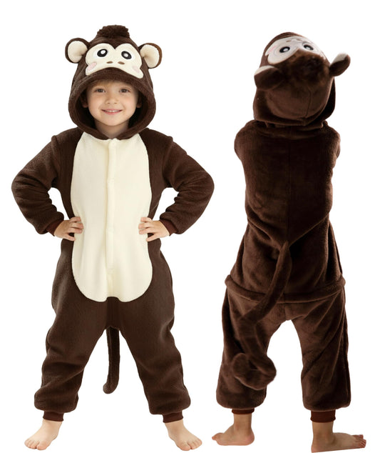 Seawhisper monkey costume head with 3D detail for playful cosplay