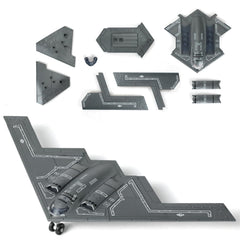 SEBUNAS B-2 Spirit model kit cover ideal for display and education