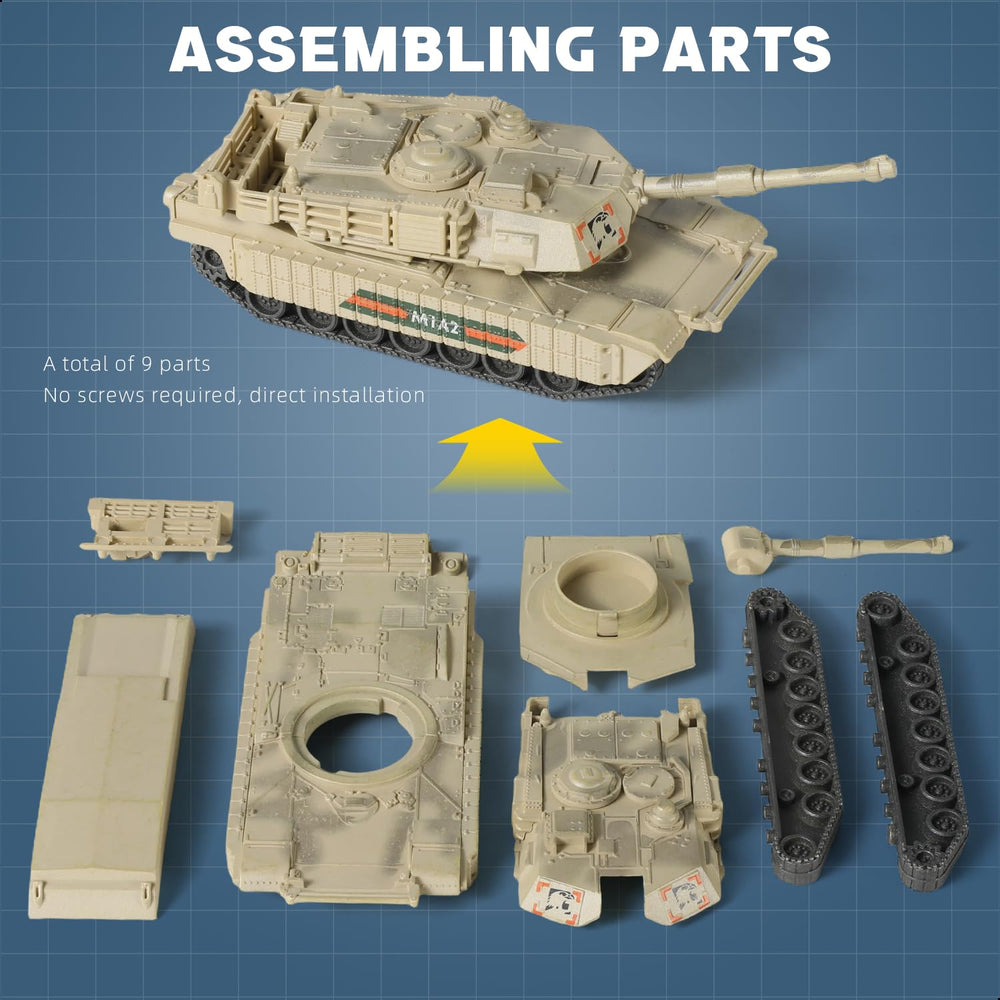 SEBUNAS M1A2 instruction diagram assists beginners with easy assembly