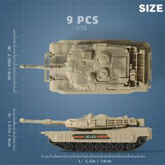 SEBUNAS M1A2 turret rotation shows 360-degree movability for dynamic posing