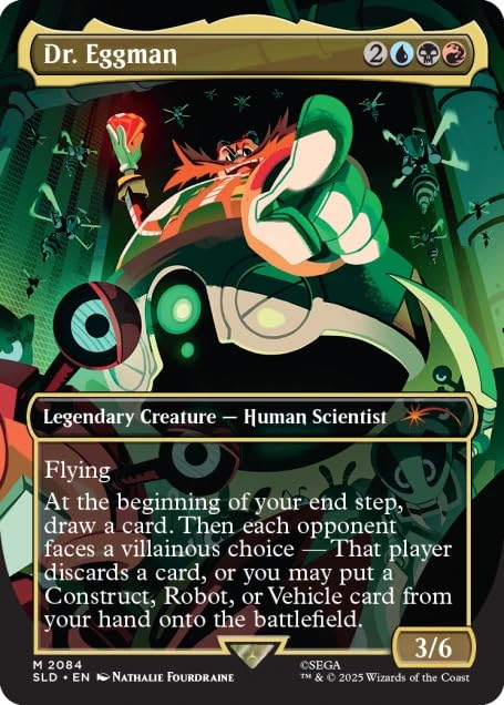 Secret Lair card art foil 4, premium finish attractive to collectors and fans