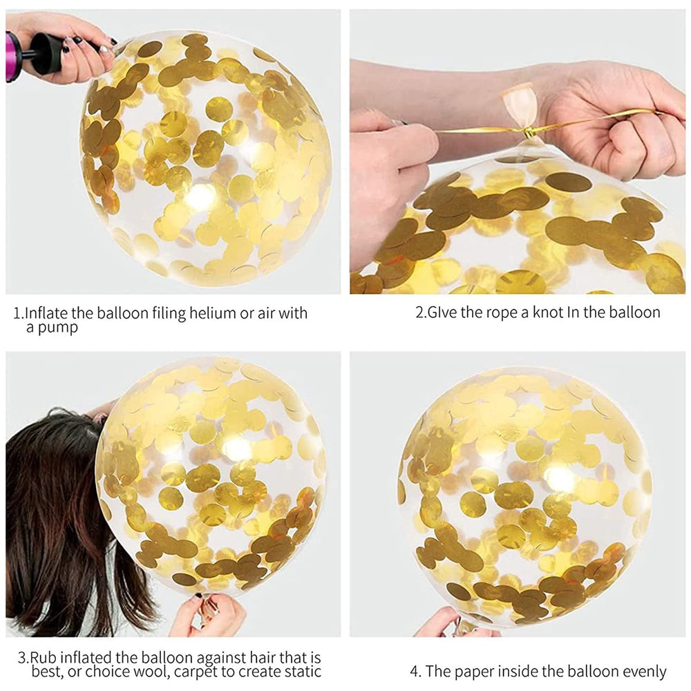 SEDECIDE 24 latex balloons pack for versatile decorating options.