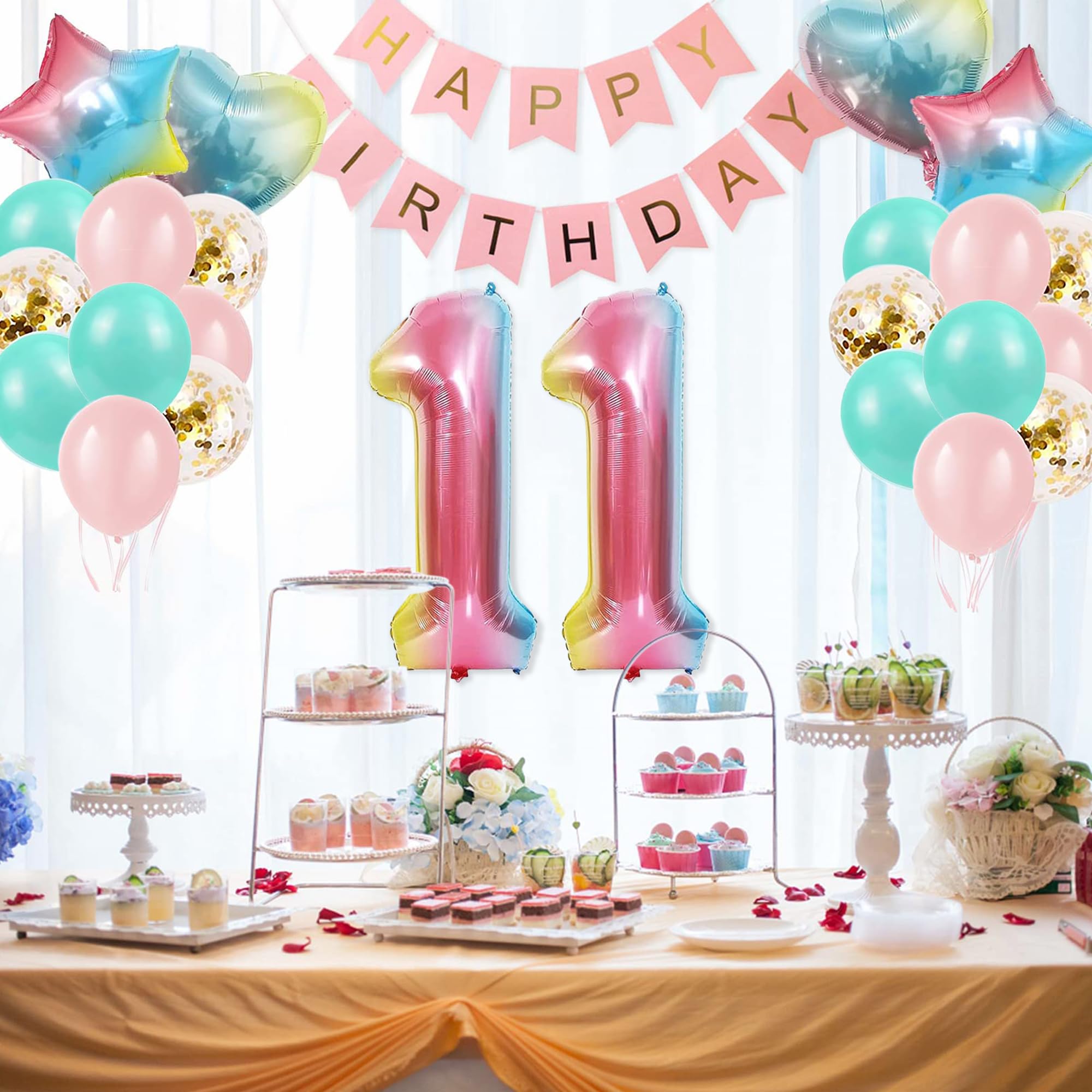 SEDECIDE princess castle inspired party scene enhances a magical birthday atmosphere.