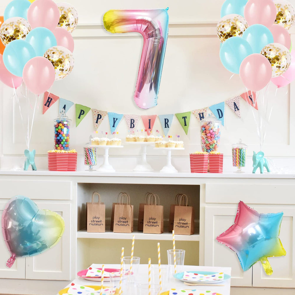 SEDECIDE birthday party scene highlighting a colorful setup.