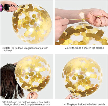 SEDECIDE foil balloons with stars and hearts bring sparkle to the kids' birthday.