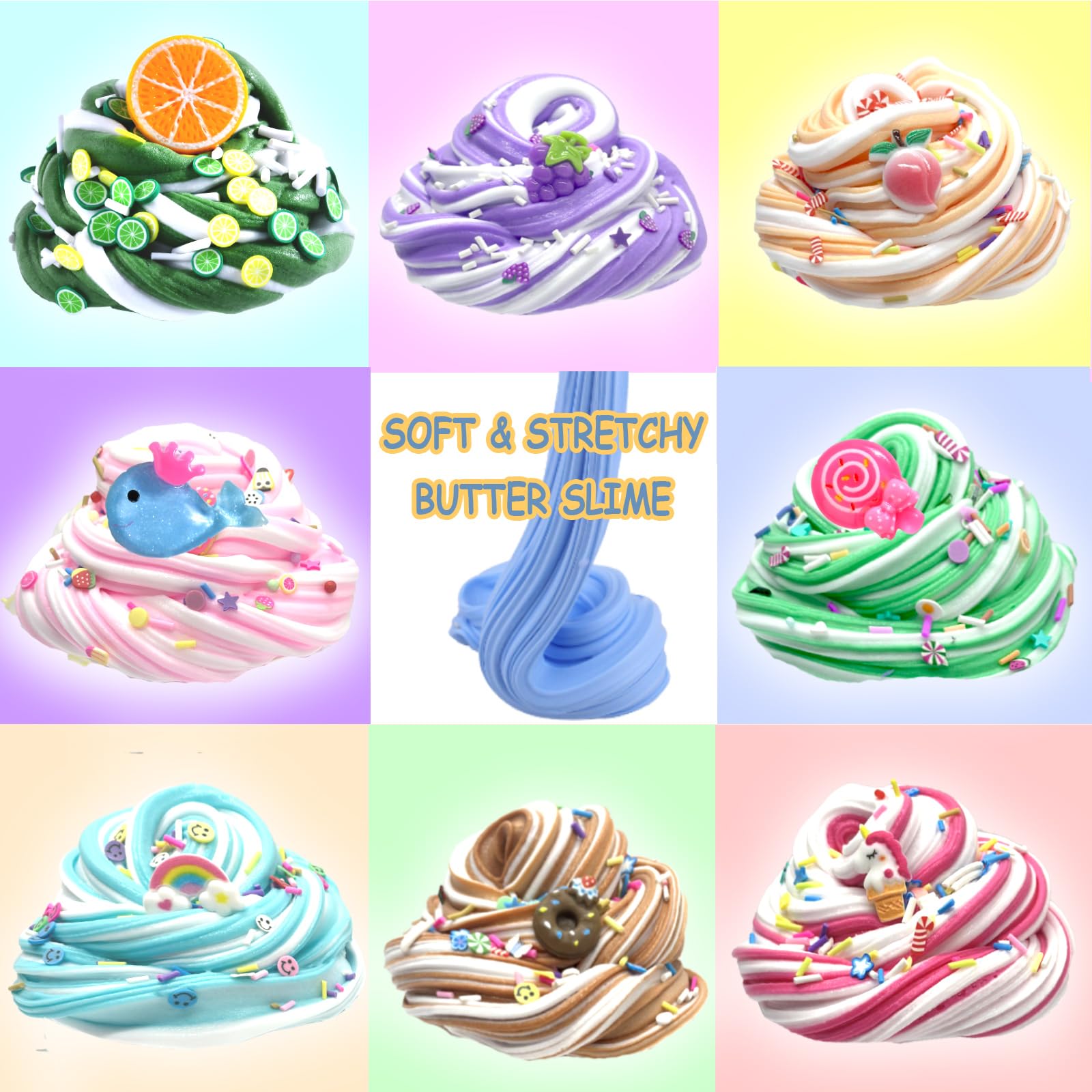Sedytoju Butter Slime Kit coffee scent for focused, engaging play.