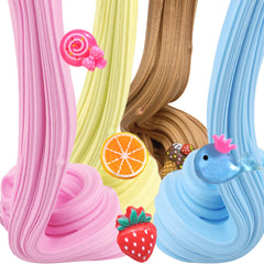 Sedytoju Butter Slime Kit lemon scent for zesty, bright play.