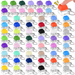 Seeloowy keyboard fidget toy 60 color set for daily use