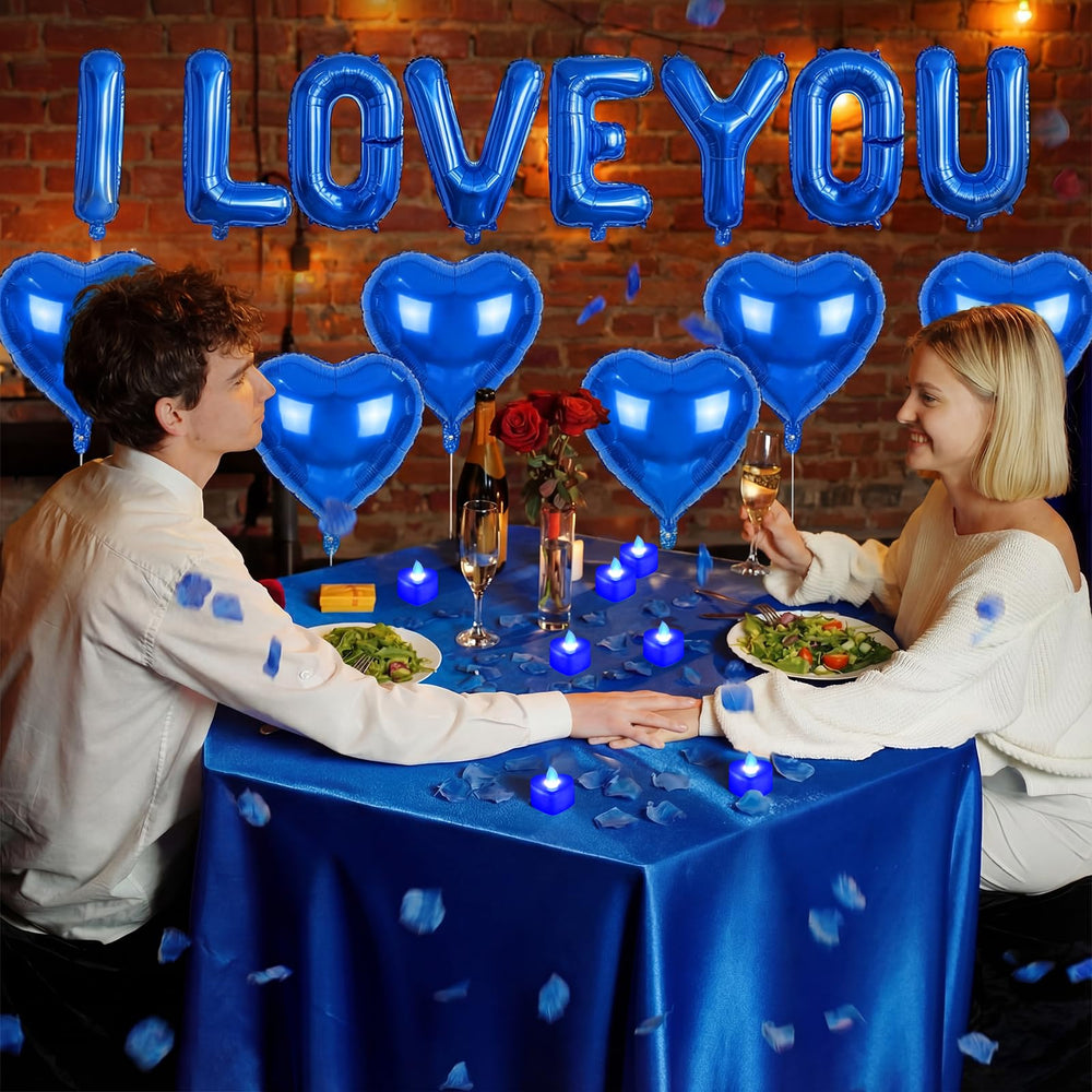 Seematn flameless candles provide safe, warm light for intimate celebrations.