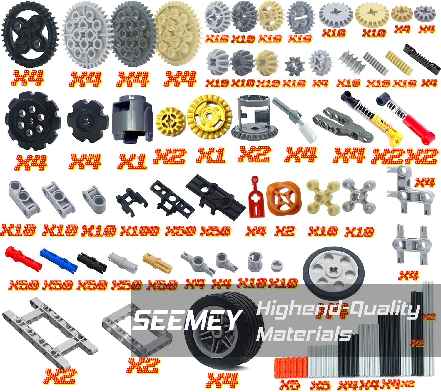 SEEMEY STEM and EV3/MOC compatible kit sparks creative, hands-on learning experiences.