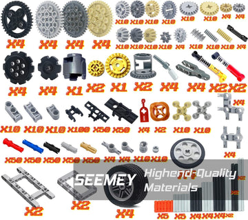 SEEMEY STEM and EV3/MOC compatible kit sparks creative, hands-on learning experiences.