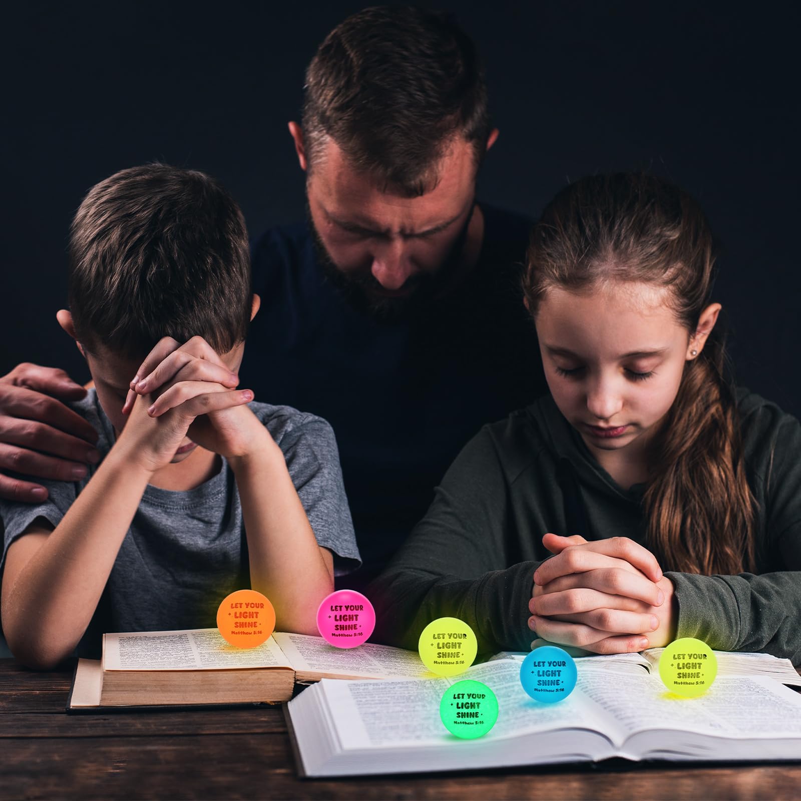 Seenelling balls for church activities and classroom gifts.