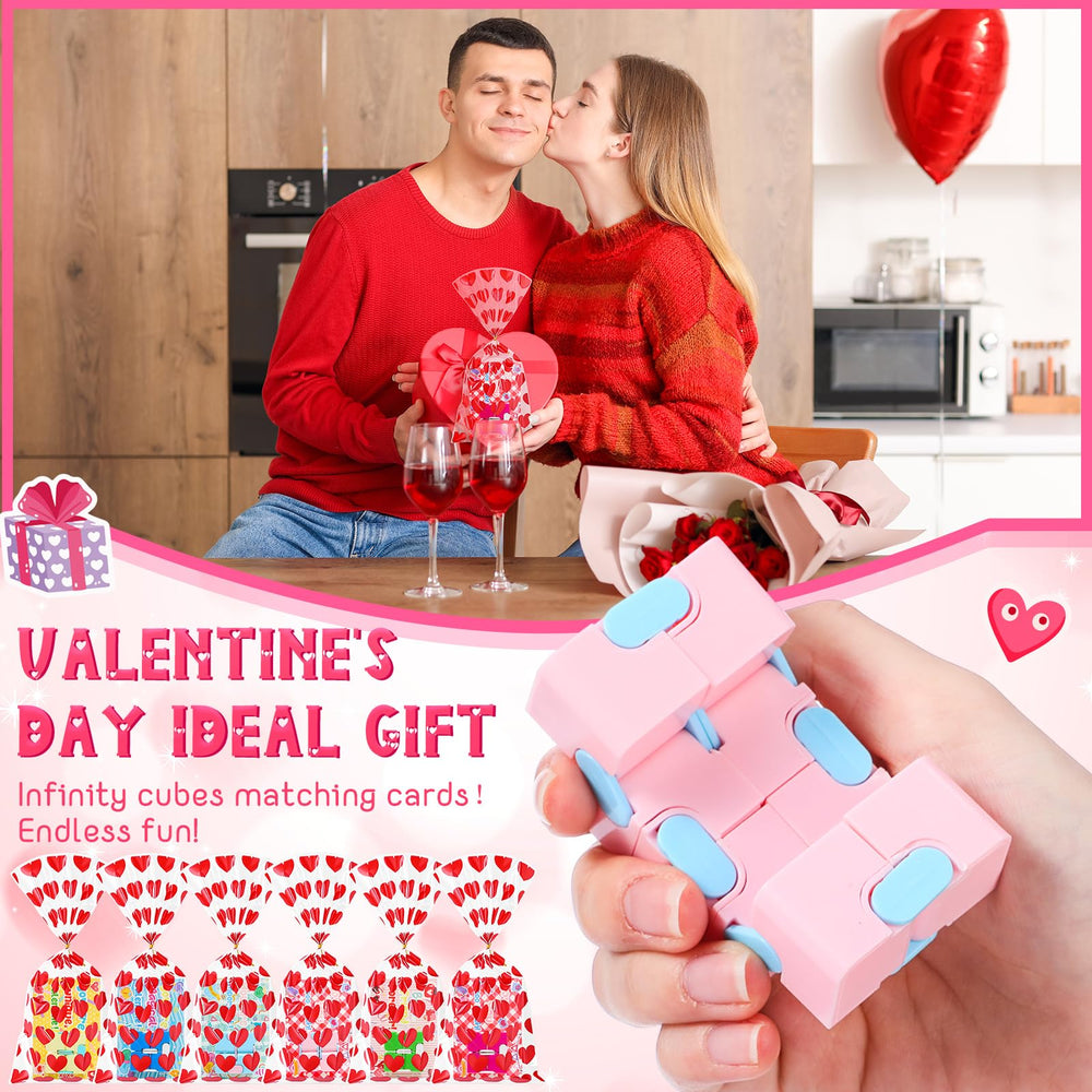 Seenelling gift bundle with cards, cubes, and heart bags is ideal for party favors.