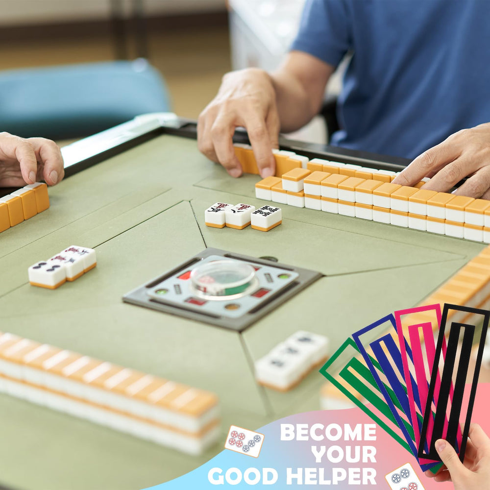 Seenelling Mahjong line reader clip black showcases a versatile, easy-to-use reading tool.