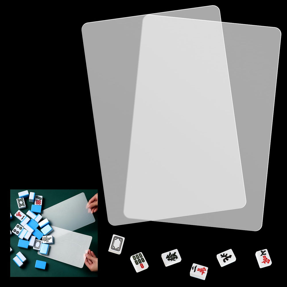 Seenelling Mahjong tile mixer pair front view for efficient shuffling and game night.