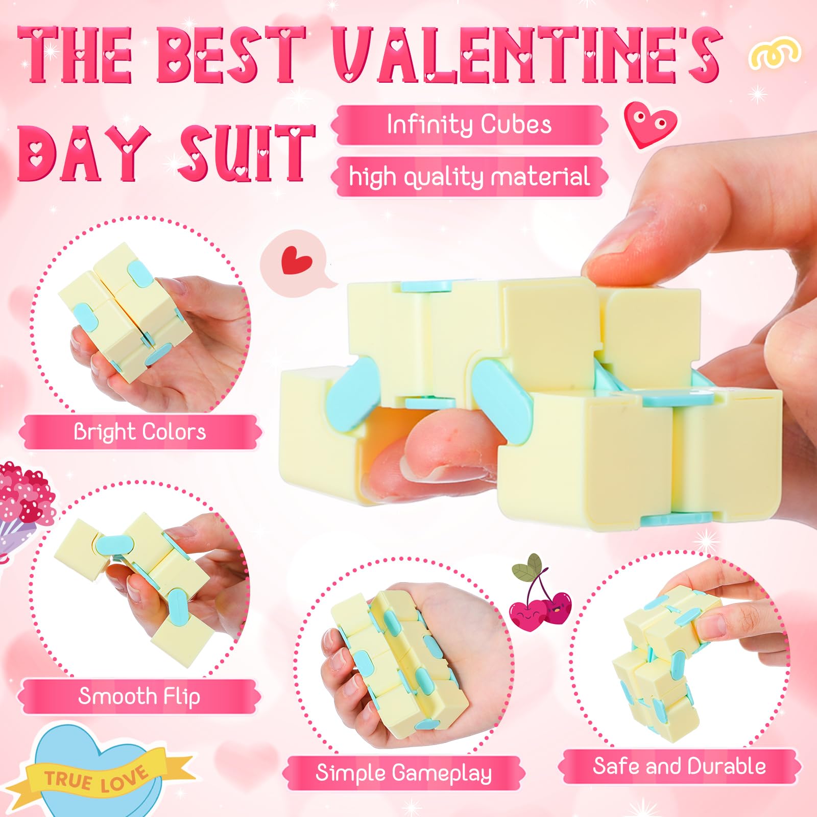 Seenelling red heart gift bags add a charming wrapping option for Valentines.