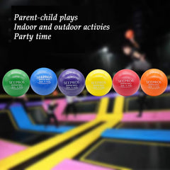 SEEPROS foam dodgeball red lightweight and durable for schools and gyms.