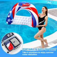 SEETOHOME versatile float chair for pool, lake, or river adventures.