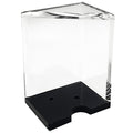 SEETOOOGAMES blackjack discard tray, front view, durable clear acrylic for long home games.