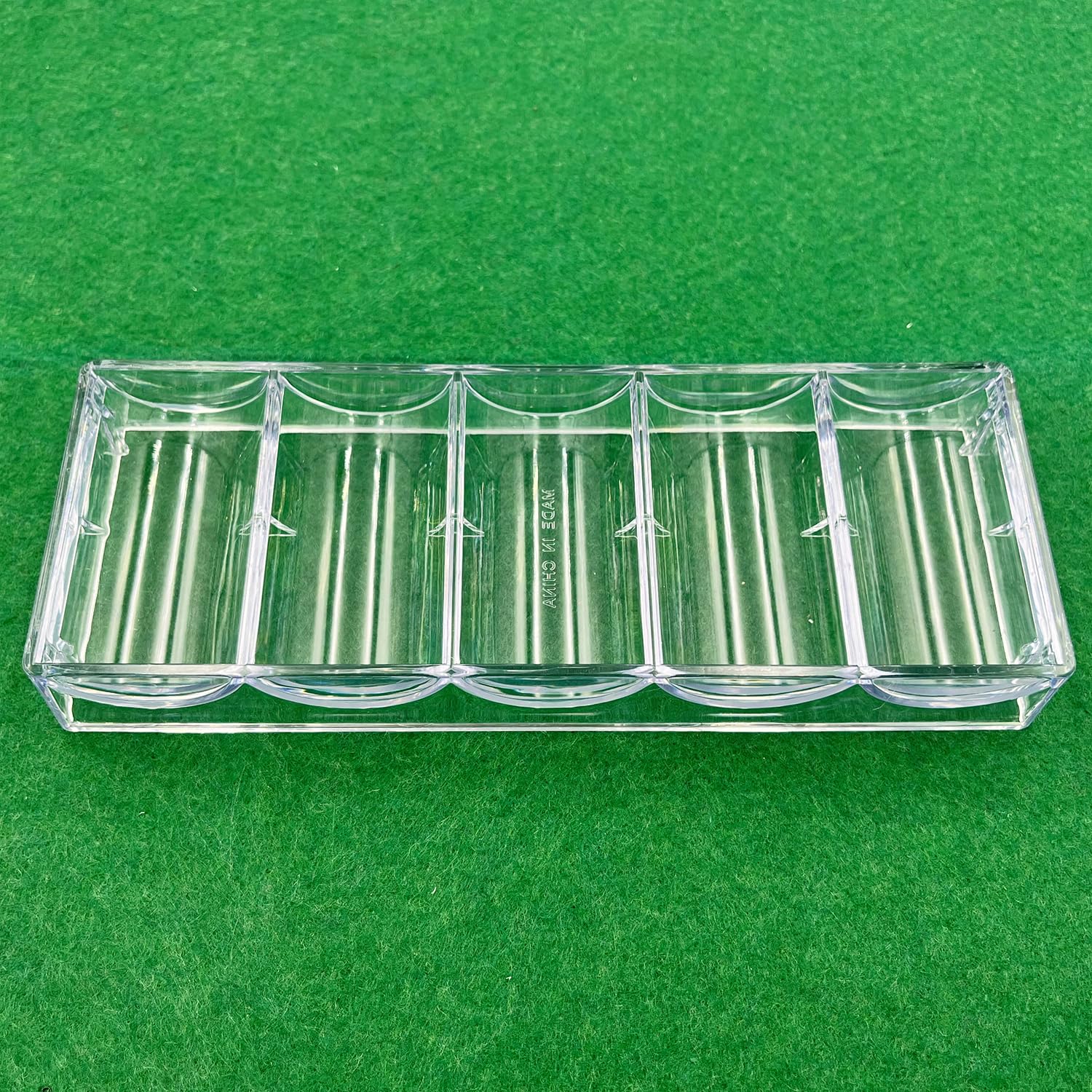 SEETOOOGAMES chip tray fits 40mm chips for neat stacking