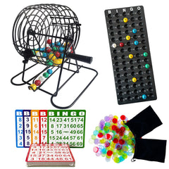 SEETOOOGAMES deluxe bingo cage 8-inch for smooth random draws in gatherings.
