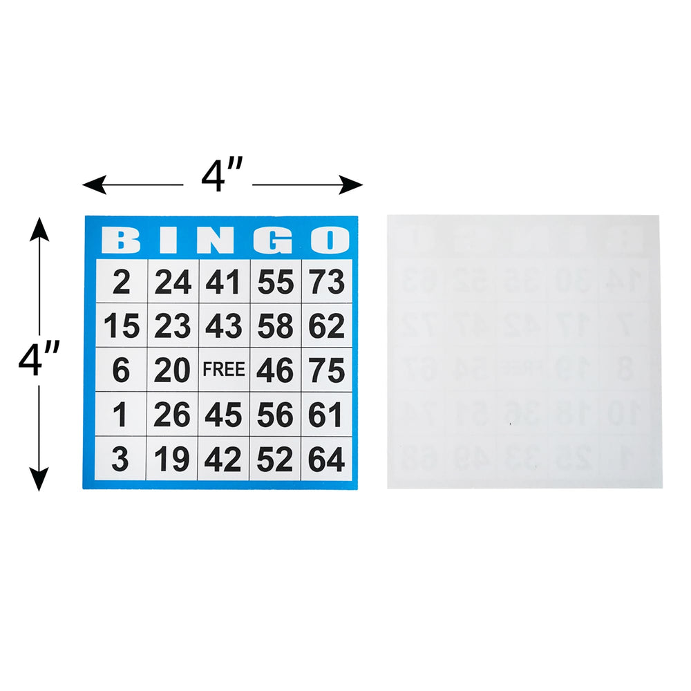 SEETOOOGAMES professional bingo paper; high-quality sheets for reliable play