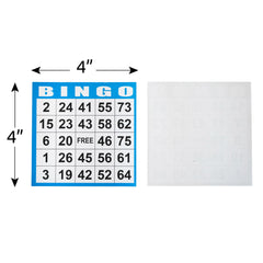 SEETOOOGAMES professional bingo paper; high-quality sheets for reliable play