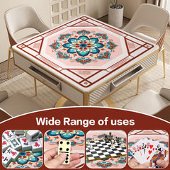 Seeuagn versatile table mat for mahjong, dominoes, and cards