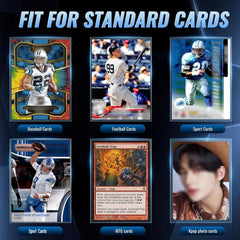 SEFOWG acid-free non-PVC sleeves protect cards from wear and environmental damage