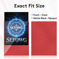SEFOWG color variety enables organized MTG and sports card collections.