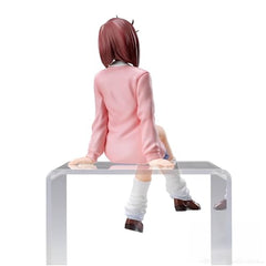 SEGA DAN DA DAN Momo figure side view highlighting dynamic pose for shelves.