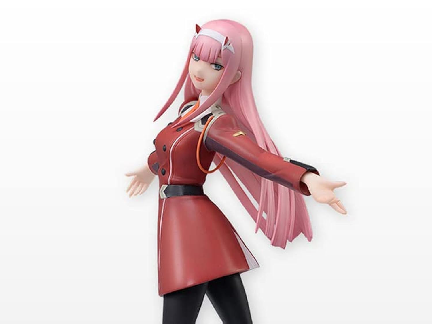 SEGA Darling in the FRANXX Zero Two figure with vivid colors for display.