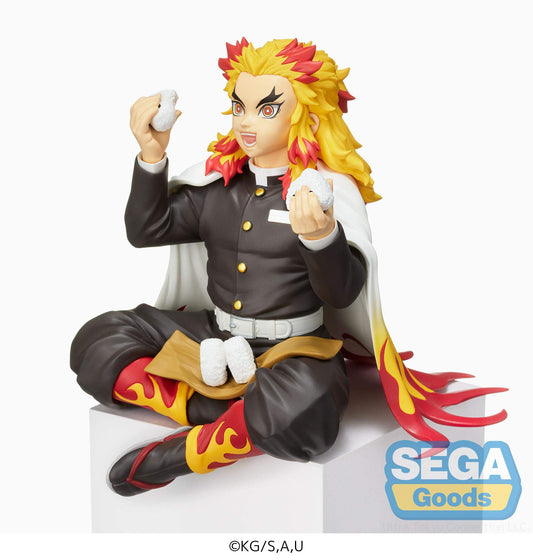 SEGA Demon Slayer Kyojuro Rengoku full figure on base ideal for dynamic display