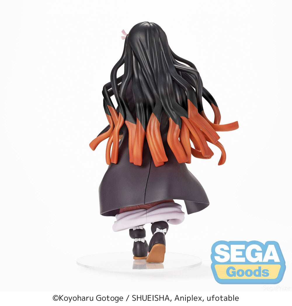 SEGA Demon Slayer Nezuko Kamado figure with base stand for stability.