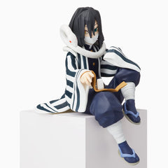SEGA Demon Slayer Obanai Iguro perching figure front view for display