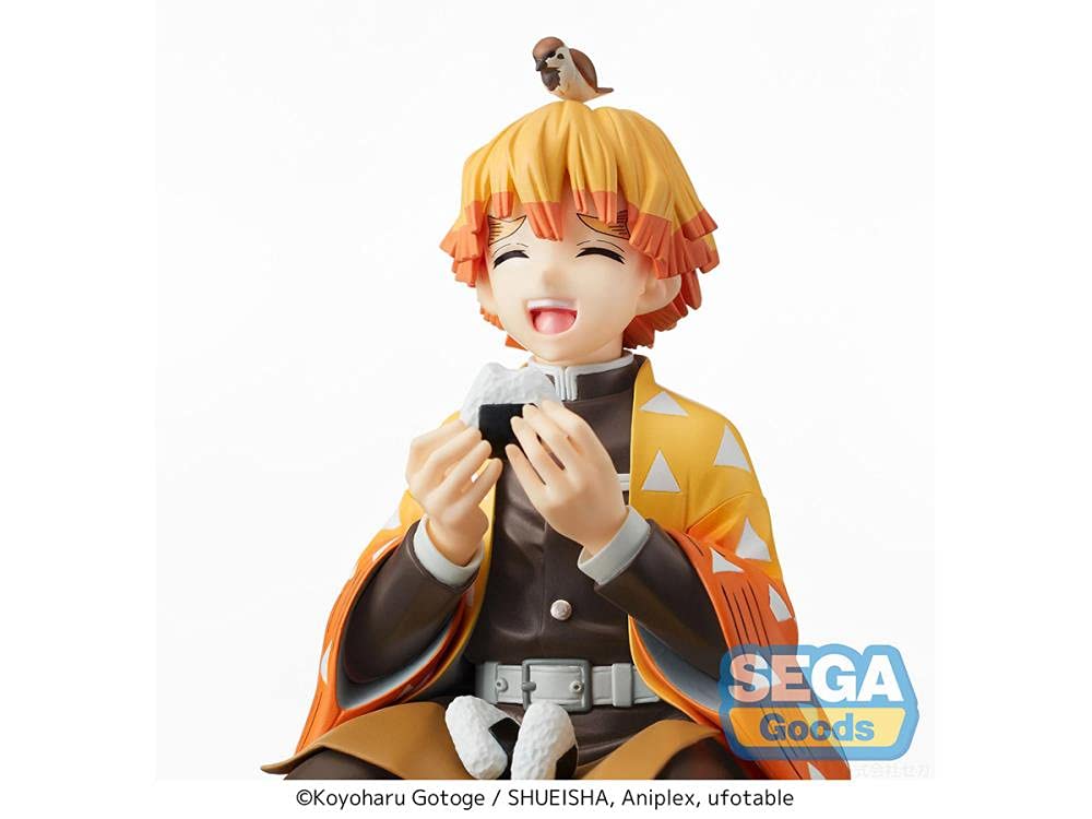 SEGA Zenitsu Agatsuma display figure ideal for gifting and shelves.
