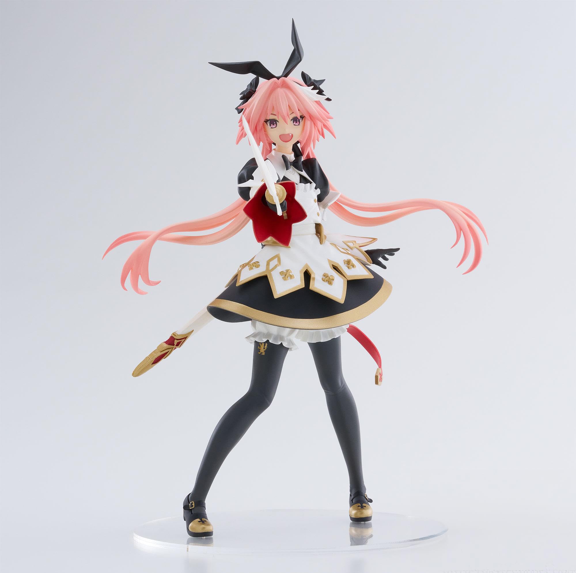 SEGA Figurizma Fate/Grand Order Saber/Astolfo figure pose1 for a dramatic display centerpiece