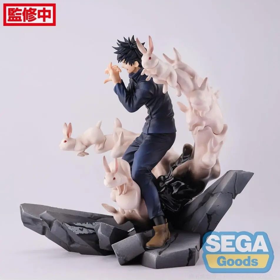 SEGA Megumi Fushiguro base stand keeps figure stable on shelves.