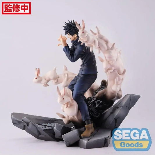 SEGA Megumi Fushiguro base stand keeps figure stable on shelves.