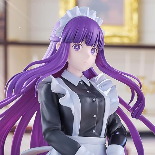 SEGA Luminasta Frieren Fern Maid Costume figure pose close-up reveals expressive stance
