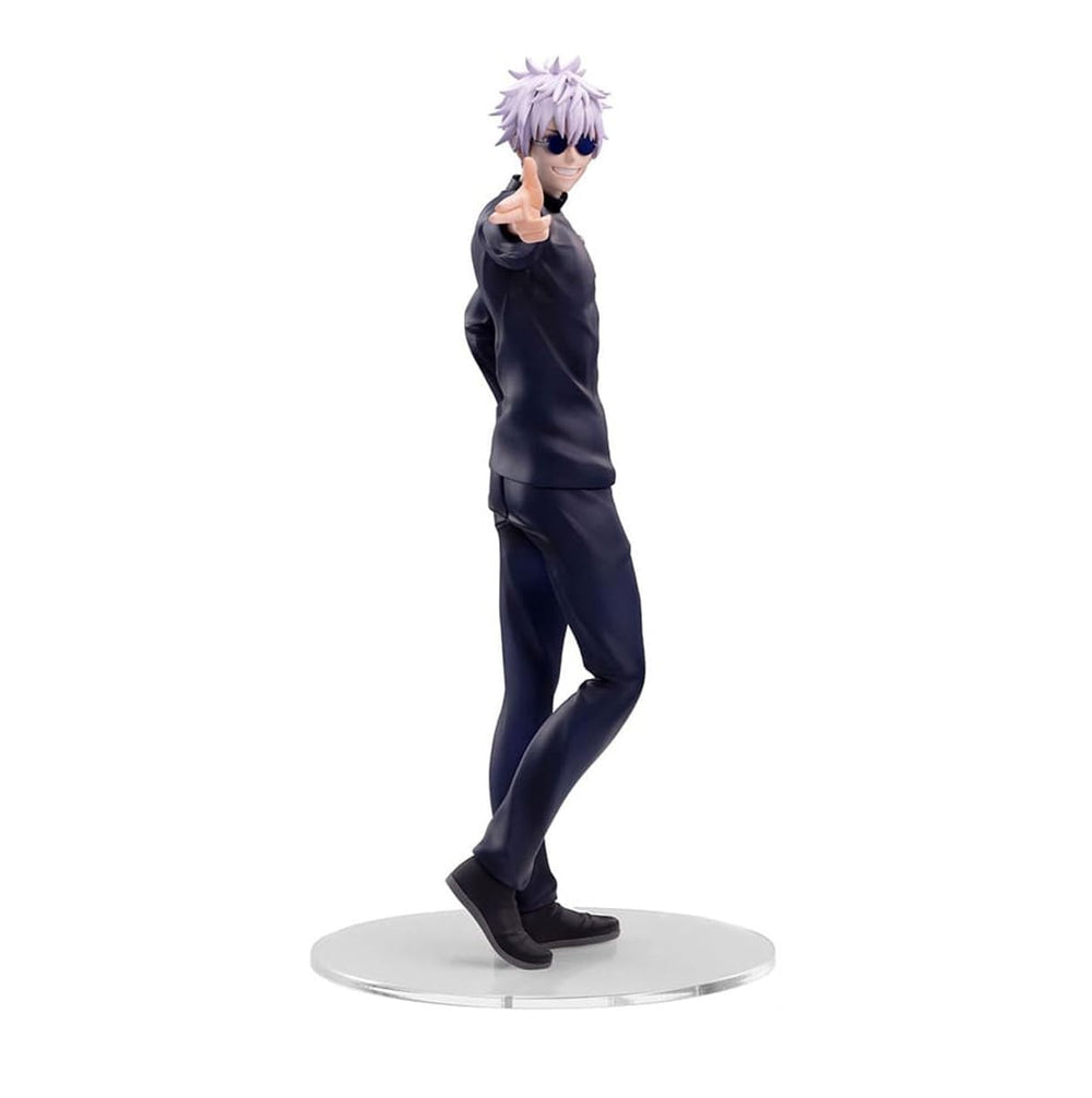 SEGA Jujutsu Kaisen Luminasta Gojo-Geto strong duo statue enhances display and collection appeal.