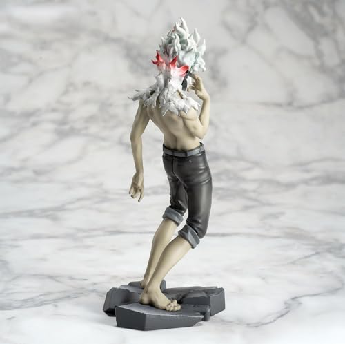 SEGA Luminasta Dandadan Okarun base stand shows sturdy support for shelf display.